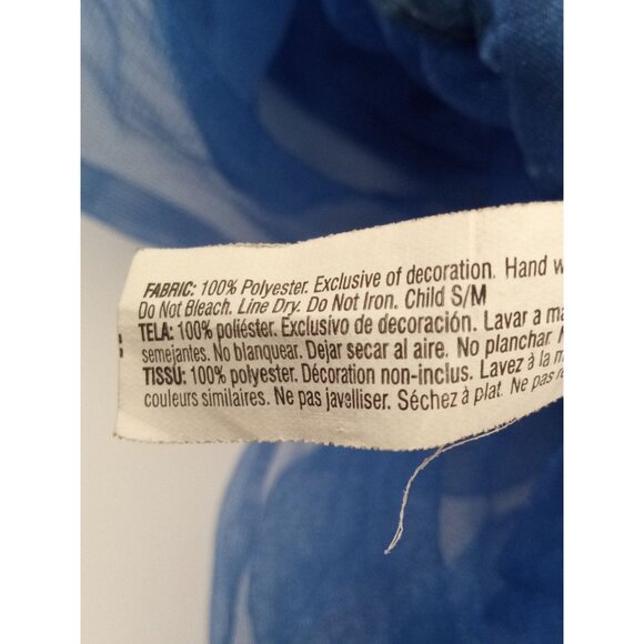 Amscan Kid's Blue Costume Tutu 3 Layer Blue Size S/M - Picture 4 of 4